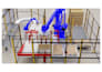 create 3d industrial robotic animation, mechanical robotic pick, cad rendering